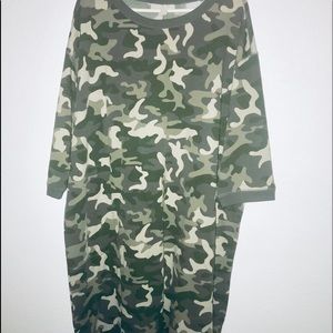 Camo Mini Plus size dress